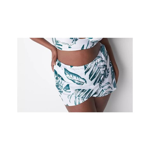 Lane Bryant Wrap Swim Skirt 20 - Picture 1 of 3